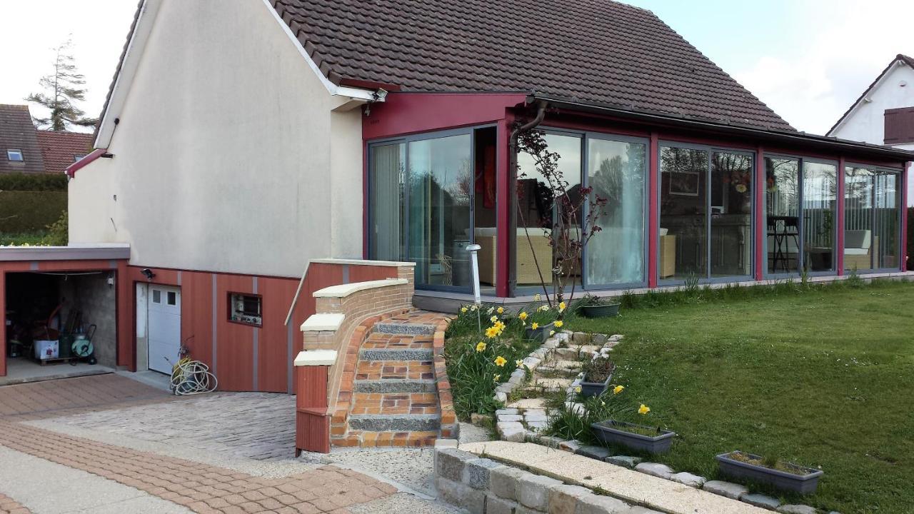 3 Chambres Privees Dans Un Jardin D'Hiver, Garage Voiture, Velos, Motos Tourville-sur-Arques Екстер'єр фото
